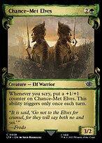 Chance-Met Elves (LTR-608) - common: (Showcase) - Foil