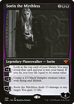 Sorin the Mirthless (DBL-398) - mythic