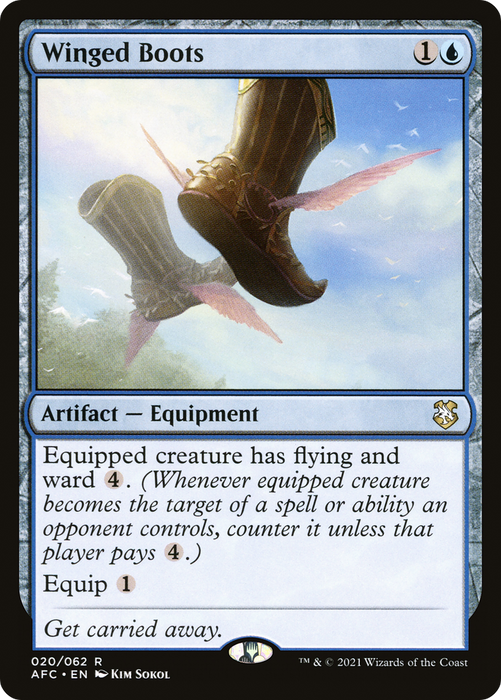 Winged Boots (AFC-020) - rare