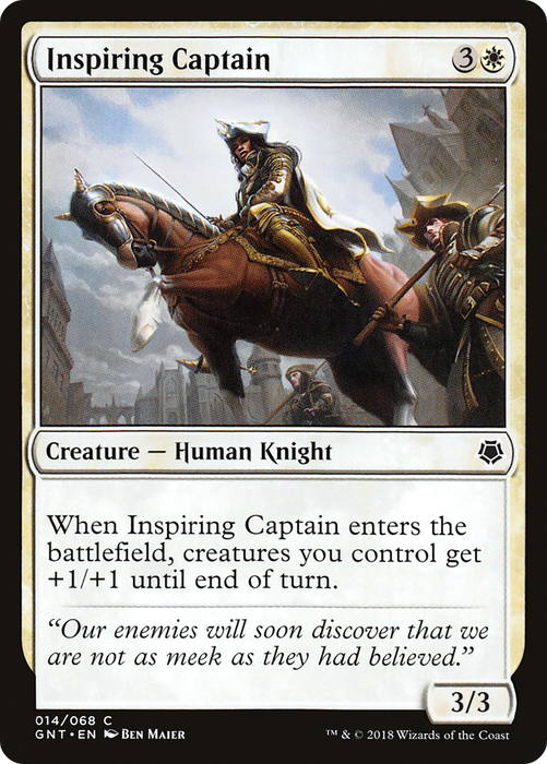 Inspiring Captain (GNT-014) - common
