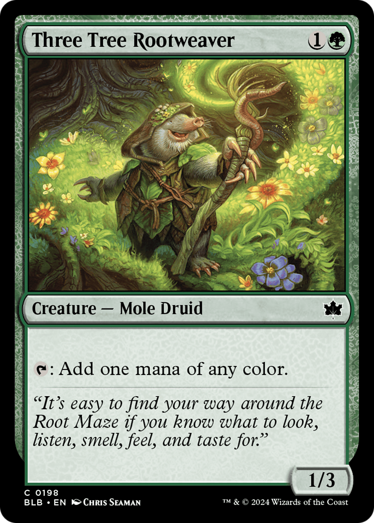 Three Tree Rootweaver (BLB-198) - common