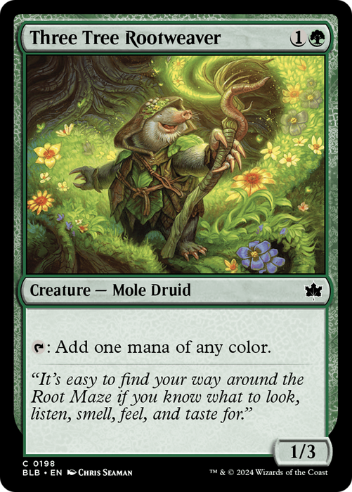 Three Tree Rootweaver (BLB-198) - common - Foil