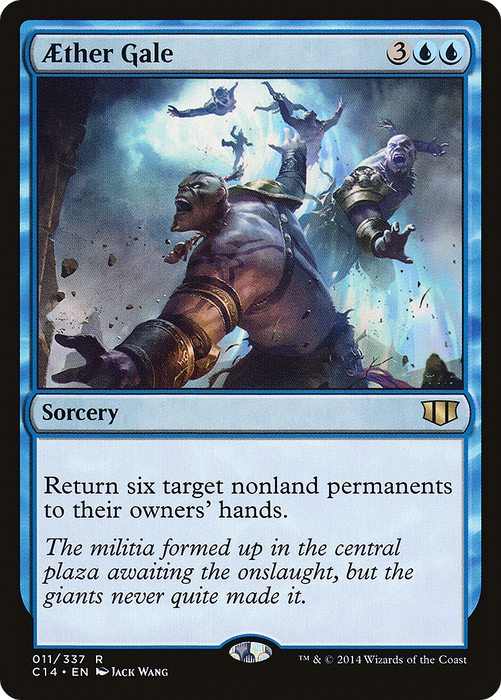 Aether Gale (C14-011) - rare