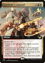 Lorehold Command (STX-345) - rare: (Extended Art)
