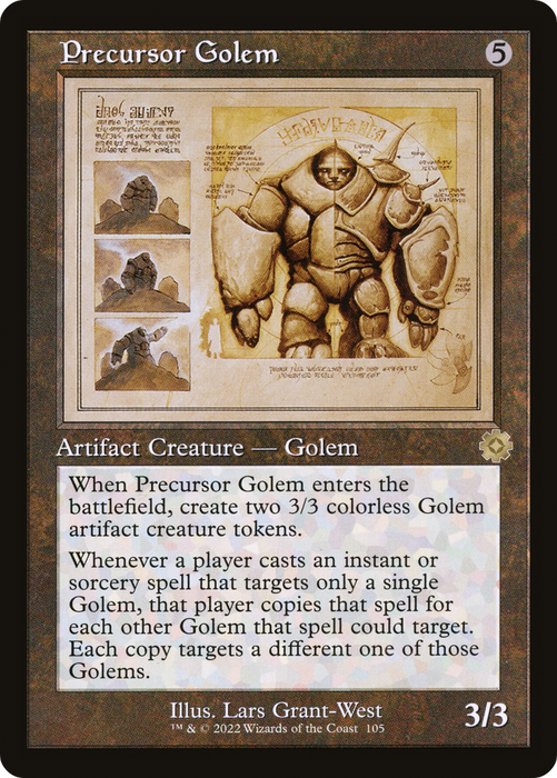 Precursor Golem (BRR-105) - rare