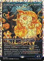 Enduring Curiosity (DSK-398) - mythic: (Showcase) - Foil