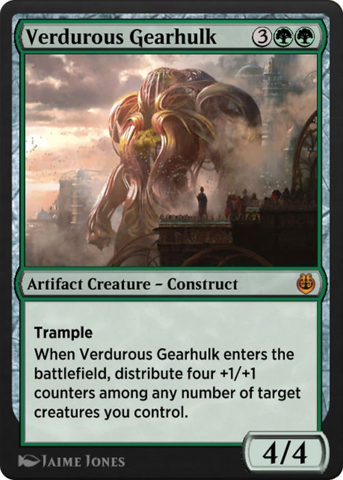 Verdurous Gearhulk (KLR-185) - mythic