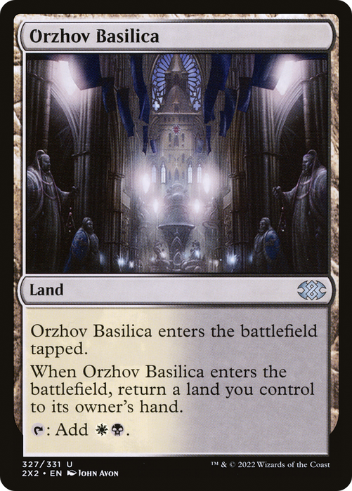 Orzhov Basilica (2X2-327) - uncommon