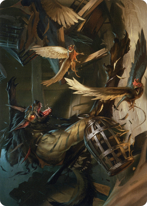 Wing Shredder // Wing Shredder (AMID-055) - common (Borderless) - Foil