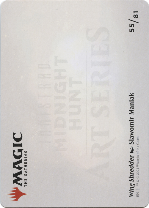 Wing Shredder // Wing Shredder (AMID-055) - common (Borderless) - Foil