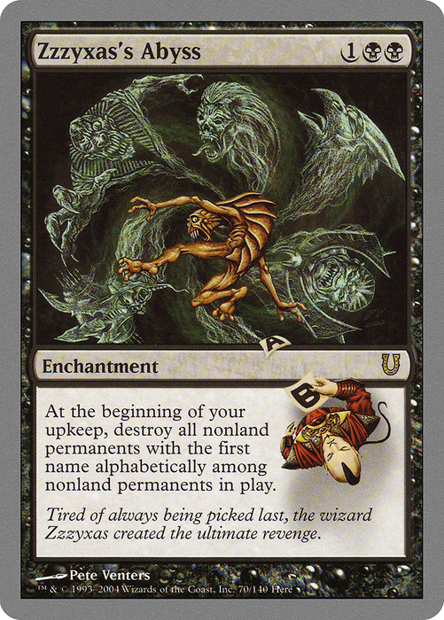 Zzzyxas's Abyss (UNH-070) - rare - Foil