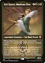 Kitt Kanto, Mayhem Diva (NCC-189) - mythic - Etched Foil