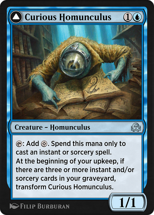 Curious Homunculus // Voracious Reader (SIR-058) - uncommon