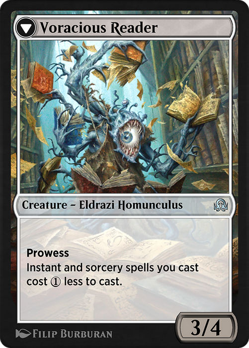 Curious Homunculus // Voracious Reader (SIR-058) - uncommon