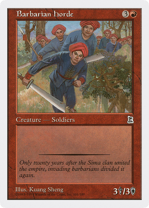 Barbarian Horde (PTK-101) - common