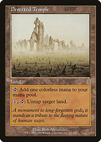 Deserted Temple (ODY-320) - rare - Foil