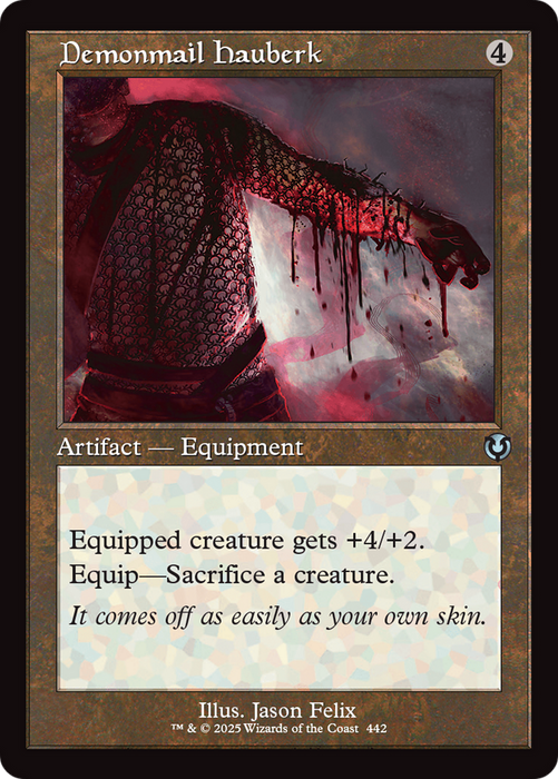 Demonmail Hauberk (INR-442) - uncommon - Foil