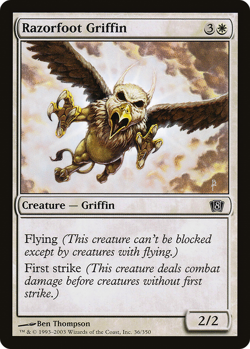 Razorfoot Griffin (8ED-36★) - common - Foil