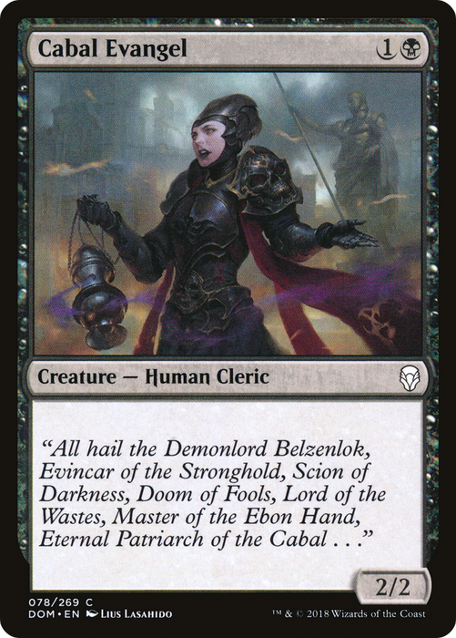 Cabal Evangel (DOM-078) - common - Foil