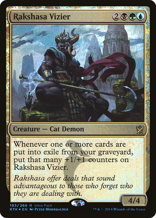 Rakshasa Vizier (UMP-193) - rare - Foil