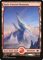 Snow-Covered Mountain (MH1-253) - common - Foil