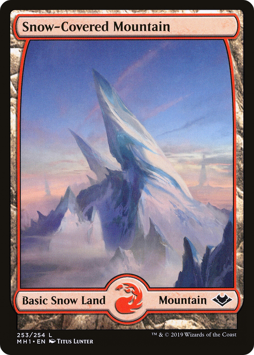 Snow-Covered Mountain (MH1-253) - common