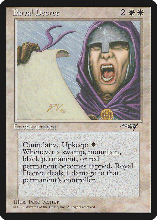Royal Decree (ALL-014) - rare