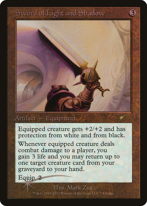 Sword of Light and Shadow (JDG-007) - rare - Foil