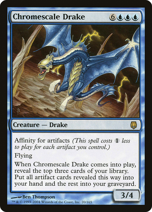 Chromescale Drake (DST-020) - rare
