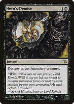 Hero's Demise (BOK-068) - rare - Foil