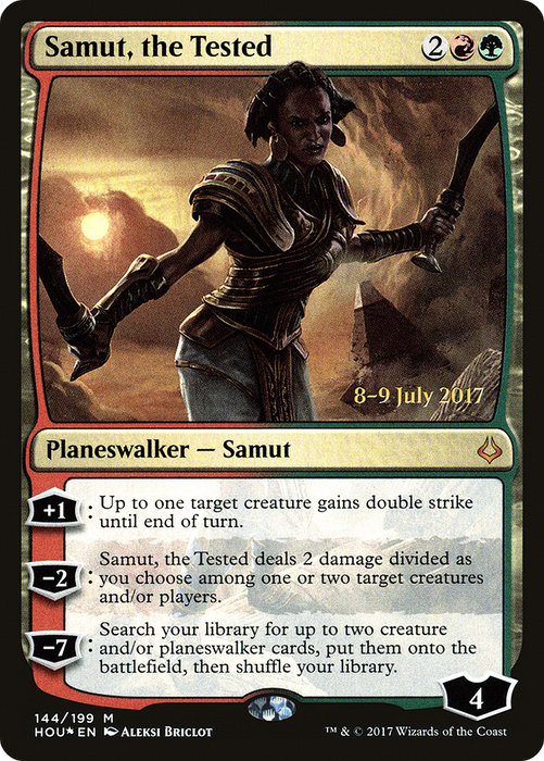 Samut, the Tested (PRE-144S) - mythic - Foil