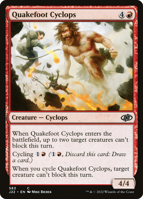 Quakefoot Cyclops (J22-583) - common