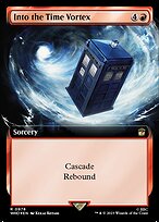 Into the Time Vortex (WHO-978) - rare: (Extended Art) - Foil