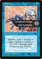 Backfire (4BB-062) - uncommon
