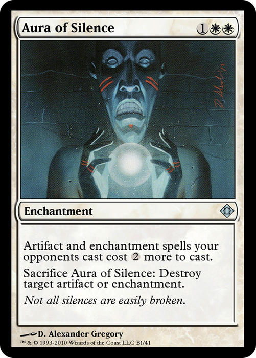 Aura of Silence (TD0-0B1) - uncommon