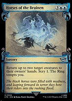 Horses of the Bruinen (LTR-506) - uncommon: (Showcase)