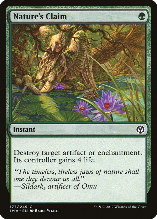 Nature's Claim (IMA-177) - common - Foil