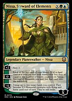 Nissa, Steward of Elements (M3C-270) - mythic - Foil