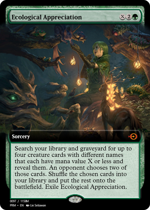 Ecological Appreciation (PRM-90166) - mythic - Foil