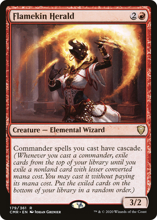 Flamekin Herald (CMR-179) - rare - Foil