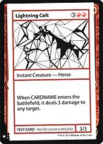 Lightning Colt (CMB1-057) - rare
