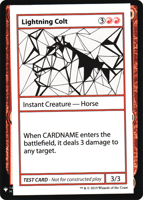 Lightning Colt (CMB1-057) - rare