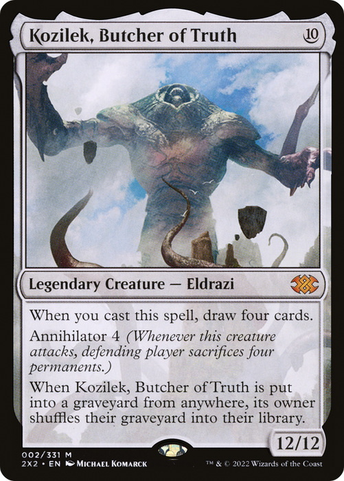 Kozilek, Butcher of Truth (2X2-002) - mythic - Foil