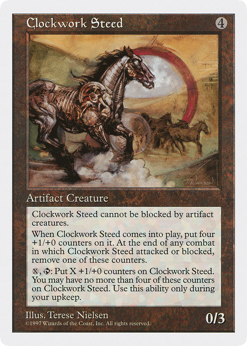 Clockwork Steed (5ED-357) - uncommon