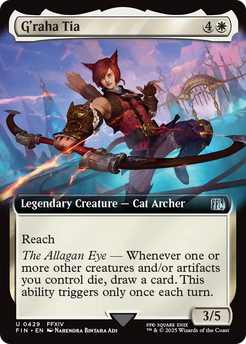 G'raha Tia (Extended Art) (FIN-429) - uncommon