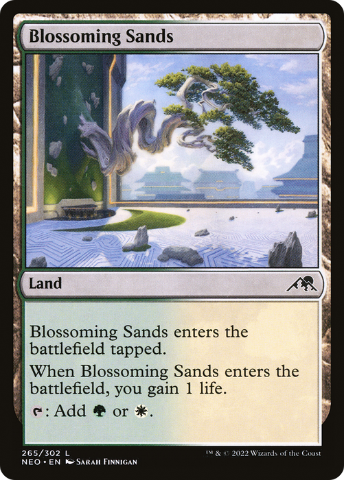 Blossoming Sands (NEO-265) - common - Foil