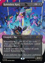 Relentless Rats (SLD-756) - rare (Borderless) - Foil