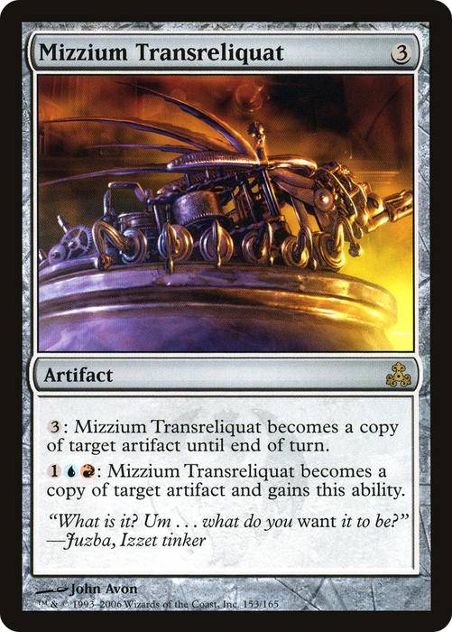 Mizzium Transreliquat (GPT-153) - rare - Foil
