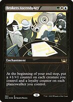 Brokers Ascendancy (SNC-362) - rare: (Showcase) - Foil
