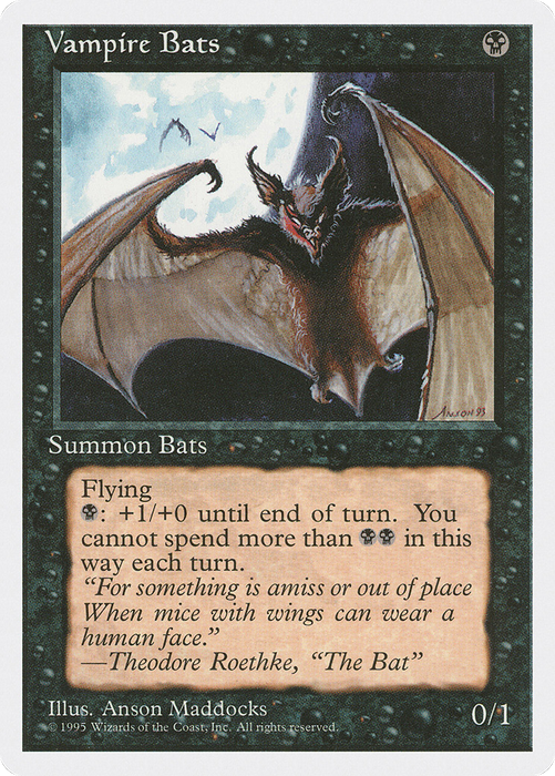 Vampire Bats (4ED-167) - common
